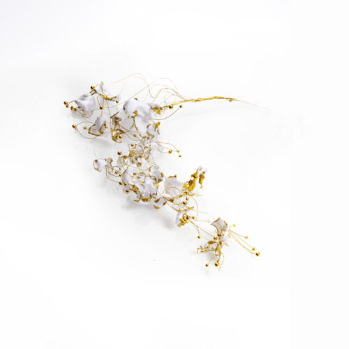 Small Baroque Flourish Bridal Headband